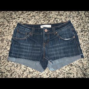 Dark wash RSQ denim shorts